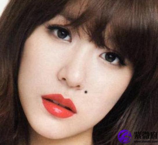 旺夫女人面相痣图解分析