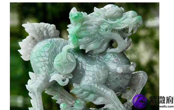 翡翠麒麟的寓意是什么