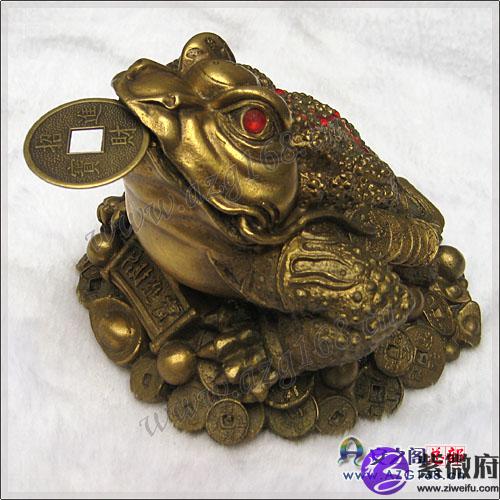 吐钱铜金蟾摆件※招财 旺财※(位列十大风水宝物)