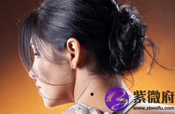 揭秘脖子后面有痣的图解运势揭秘化解方法