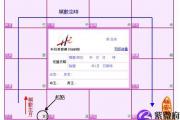固定命盘格式与命身十三宫的排法