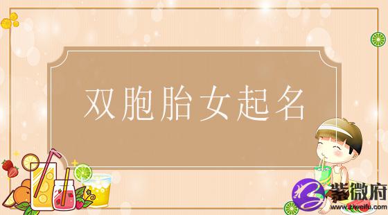 双胞胎女起名