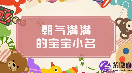 朝气满满的宝宝小名
