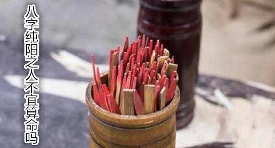 生辰纯阳之人不宜测算吗