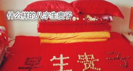 什么样的生辰生贵子