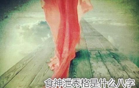 食神泄秀格是什么生辰