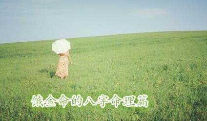 饿金命的生辰命理篇