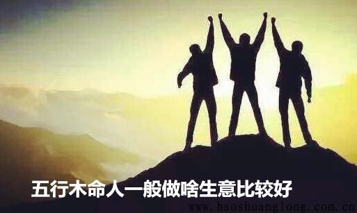 五行木命人一般做啥生意比较好