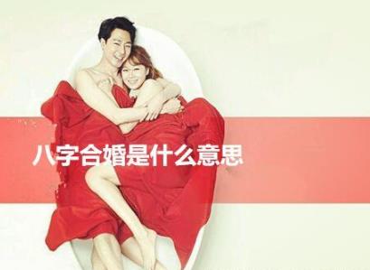 生辰合婚是什么意思