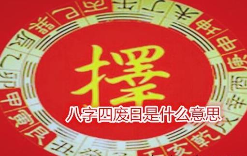 生辰四废日是什么意思