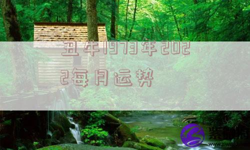 丑牛1973年2022每月运势