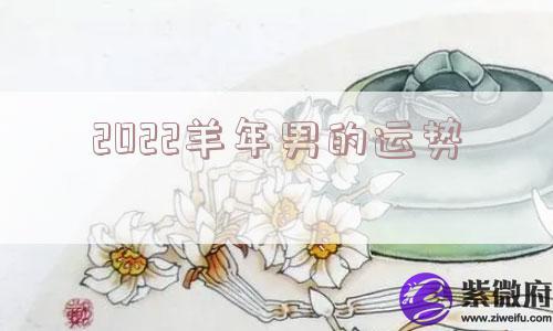 2022羊年男的运势