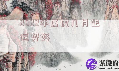 2022年属虎几月生运势好