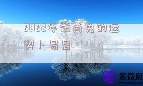2022年生肖兔的运势卜易居