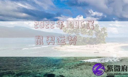 2022年1996属鼠男运势 2022年1996属鼠男运势