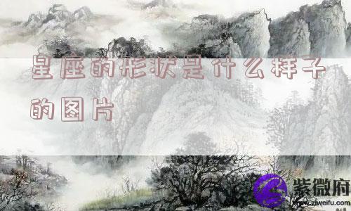 星座的形状是什么样子的图片