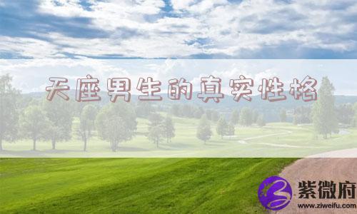 天座男生的真实性格