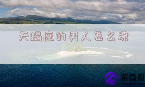 天蝎座的男人怎么撩