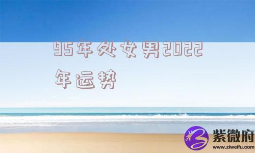 95年处女男2022年运势
