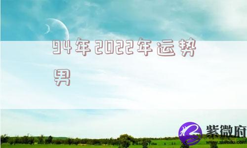 94年2022年运势男