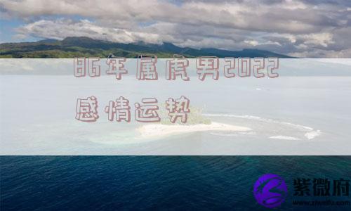 86年属虎男2022感情运势