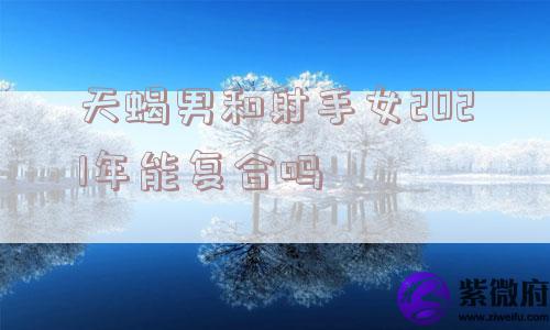 天蝎男和射手女2021年能复合吗
