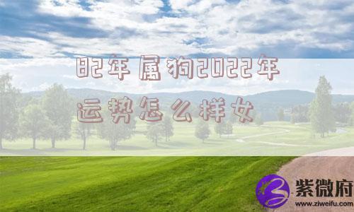 82年属狗2022年运势怎么样女