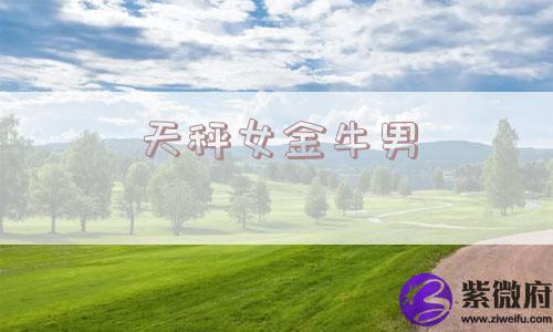 天秤女金牛男