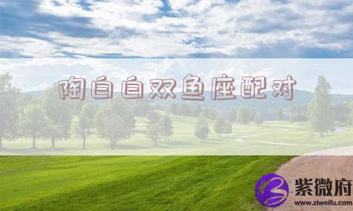 陶白白双鱼座配对