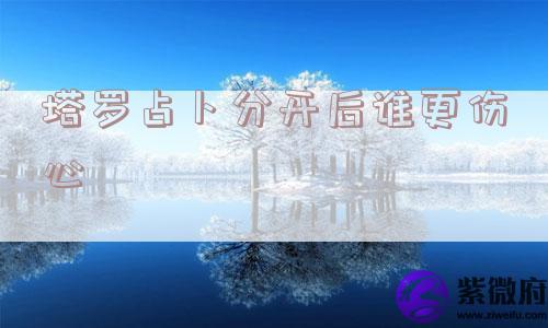 塔罗占卜分开后谁更伤心