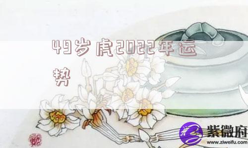 49岁虎2022年运势