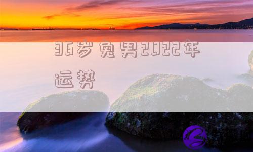 36岁兔男2022年运势