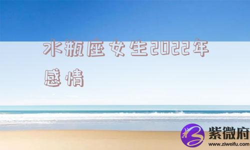 水瓶座女生2022年感情