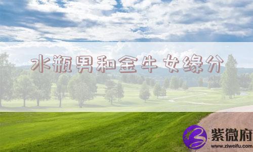 水瓶男和金牛女缘分