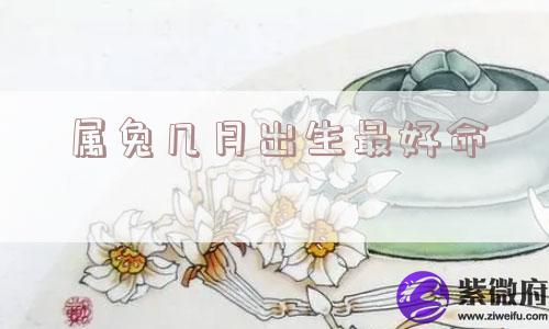 属兔几月出生最好命