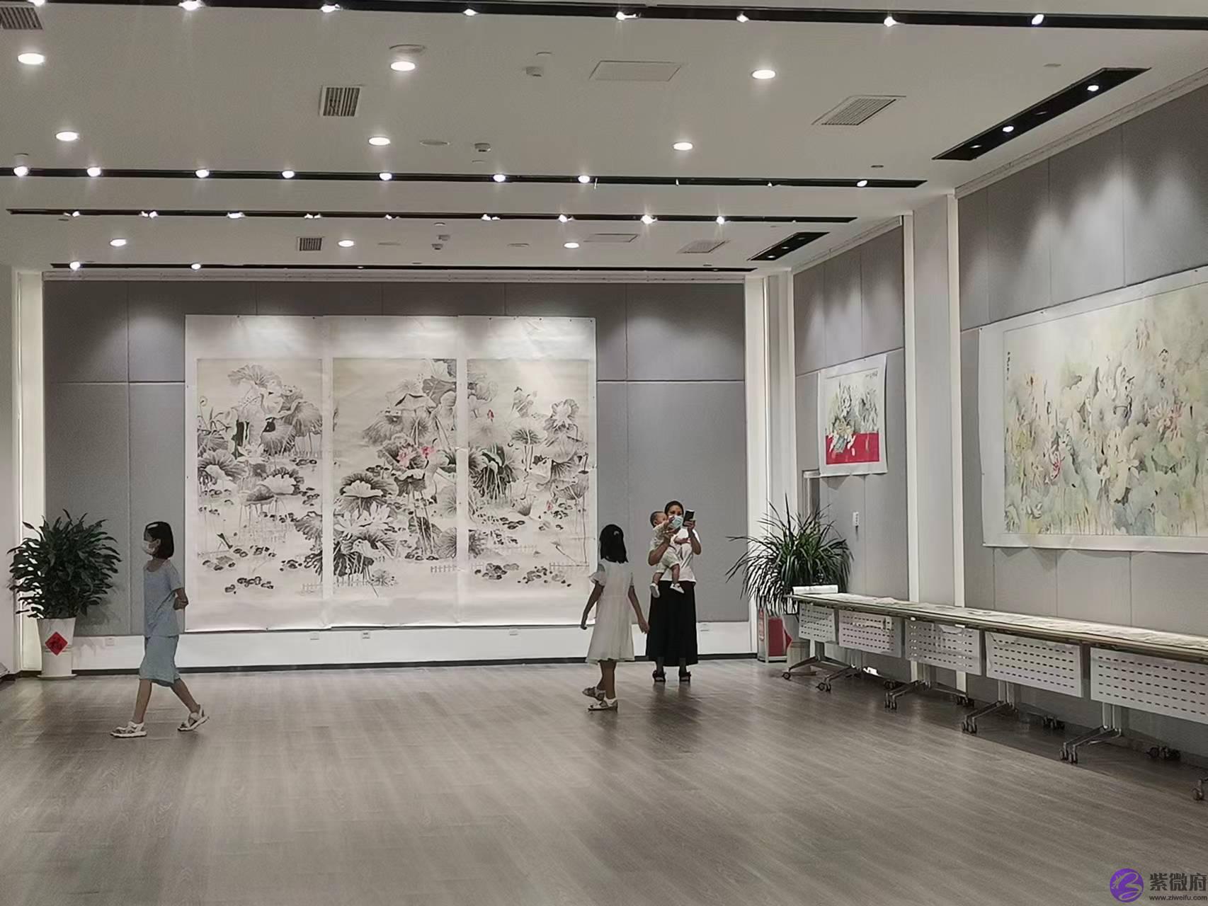 德正传风骨，荷影映清廉——西海岸书画名家莲花展
