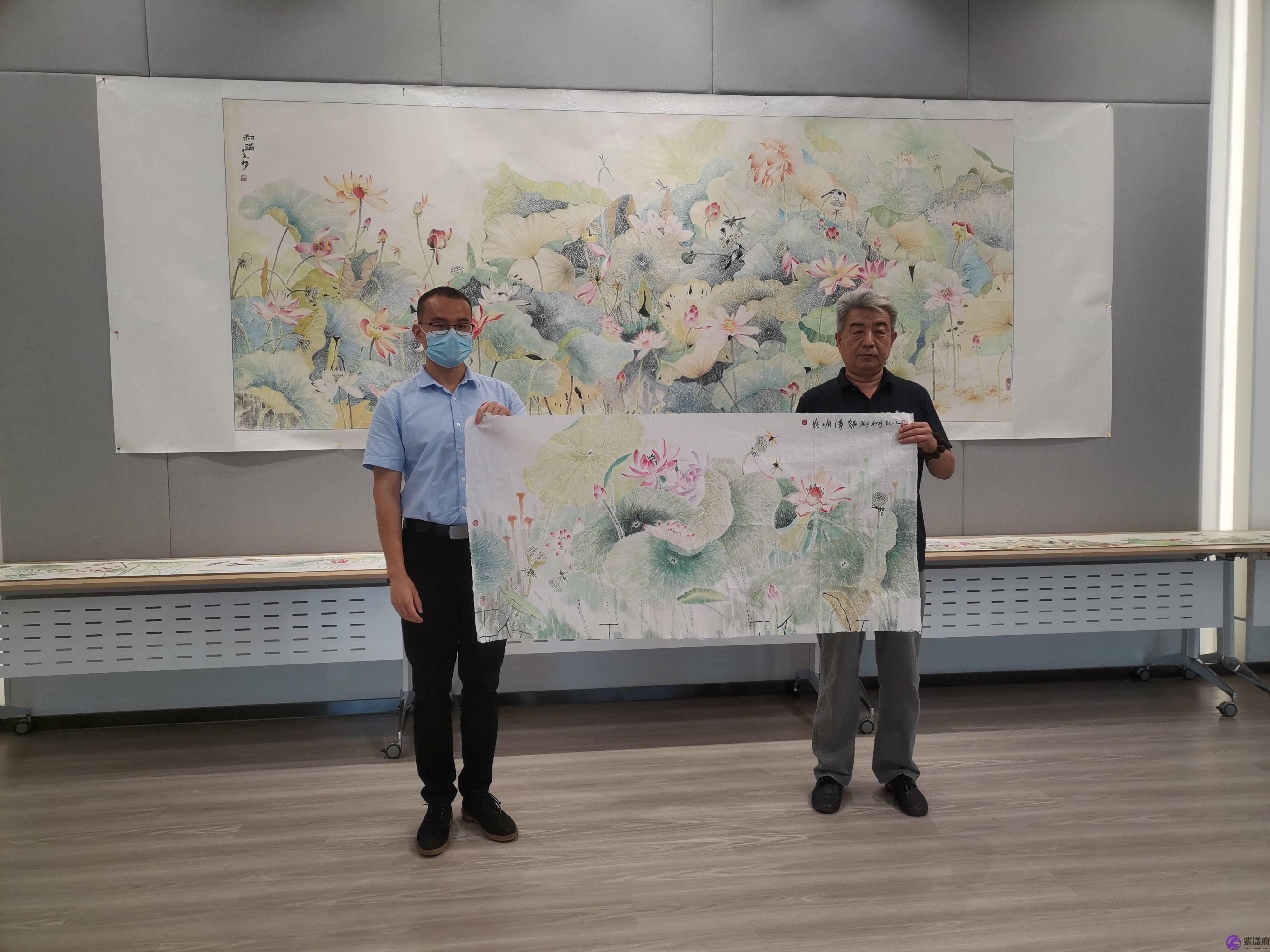 德正传风骨，荷影映清廉——西海岸书画名家莲花展