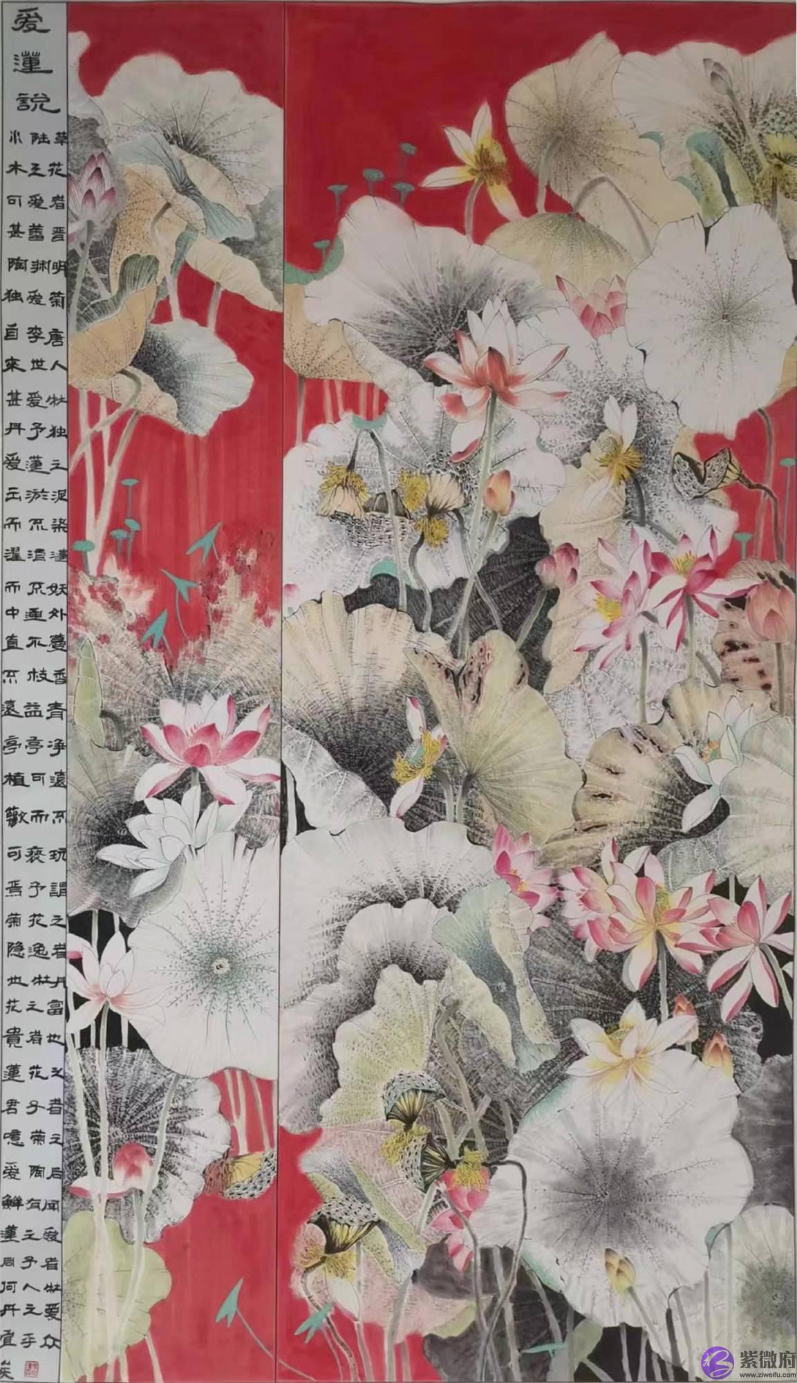 德正传风骨，荷影映清廉——西海岸书画名家莲花展
