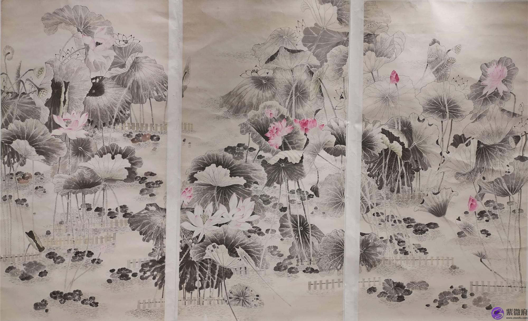 德正传风骨，荷影映清廉——西海岸书画名家莲花展