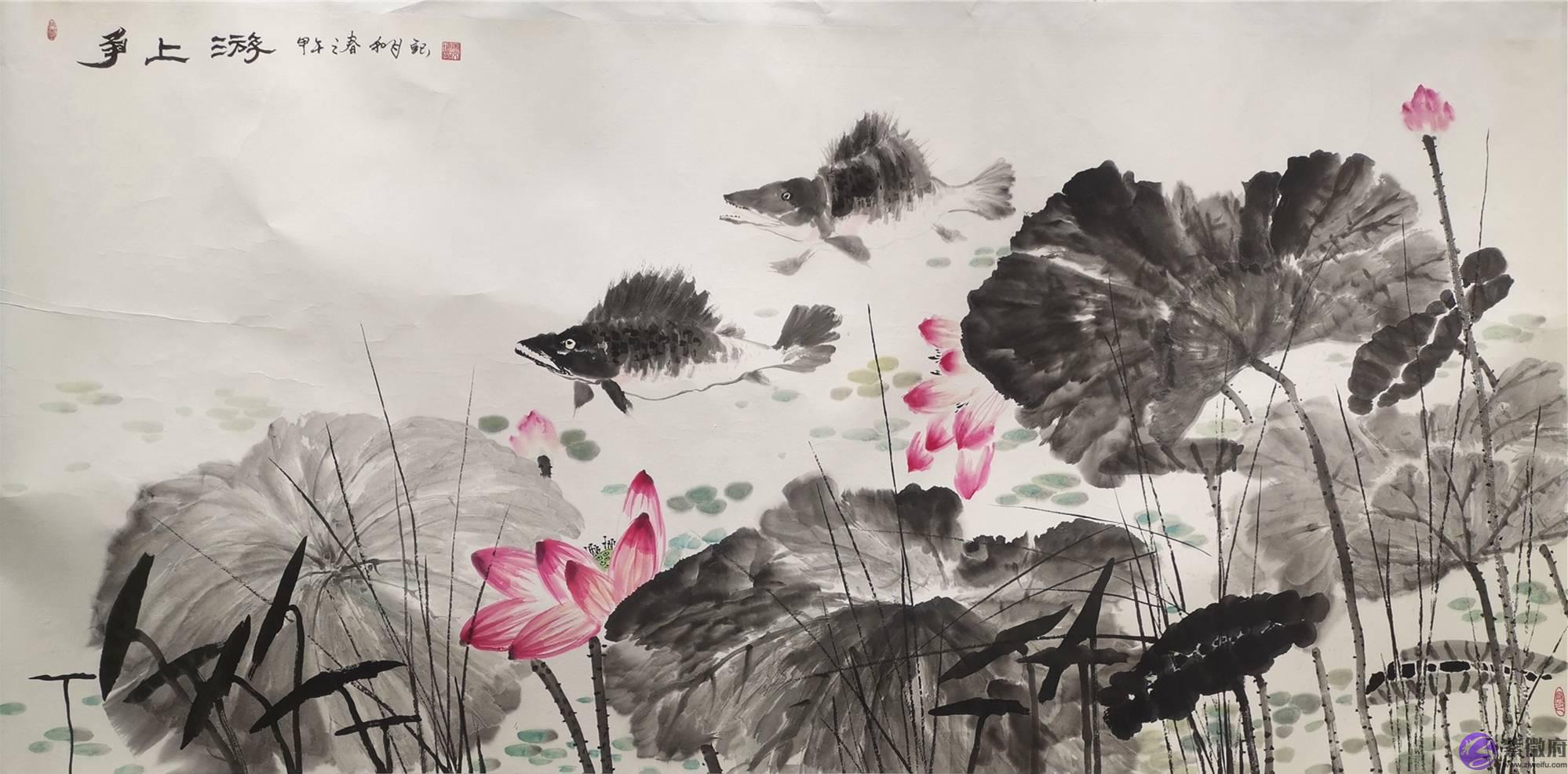 德正传风骨，荷影映清廉——西海岸书画名家莲花展