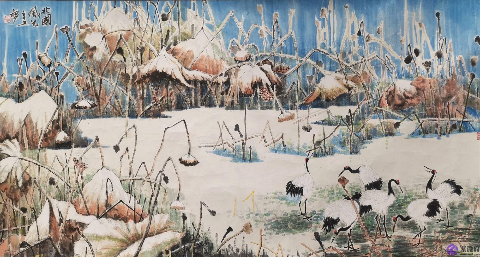 德正传风骨，荷影映清廉——西海岸书画名家莲花展