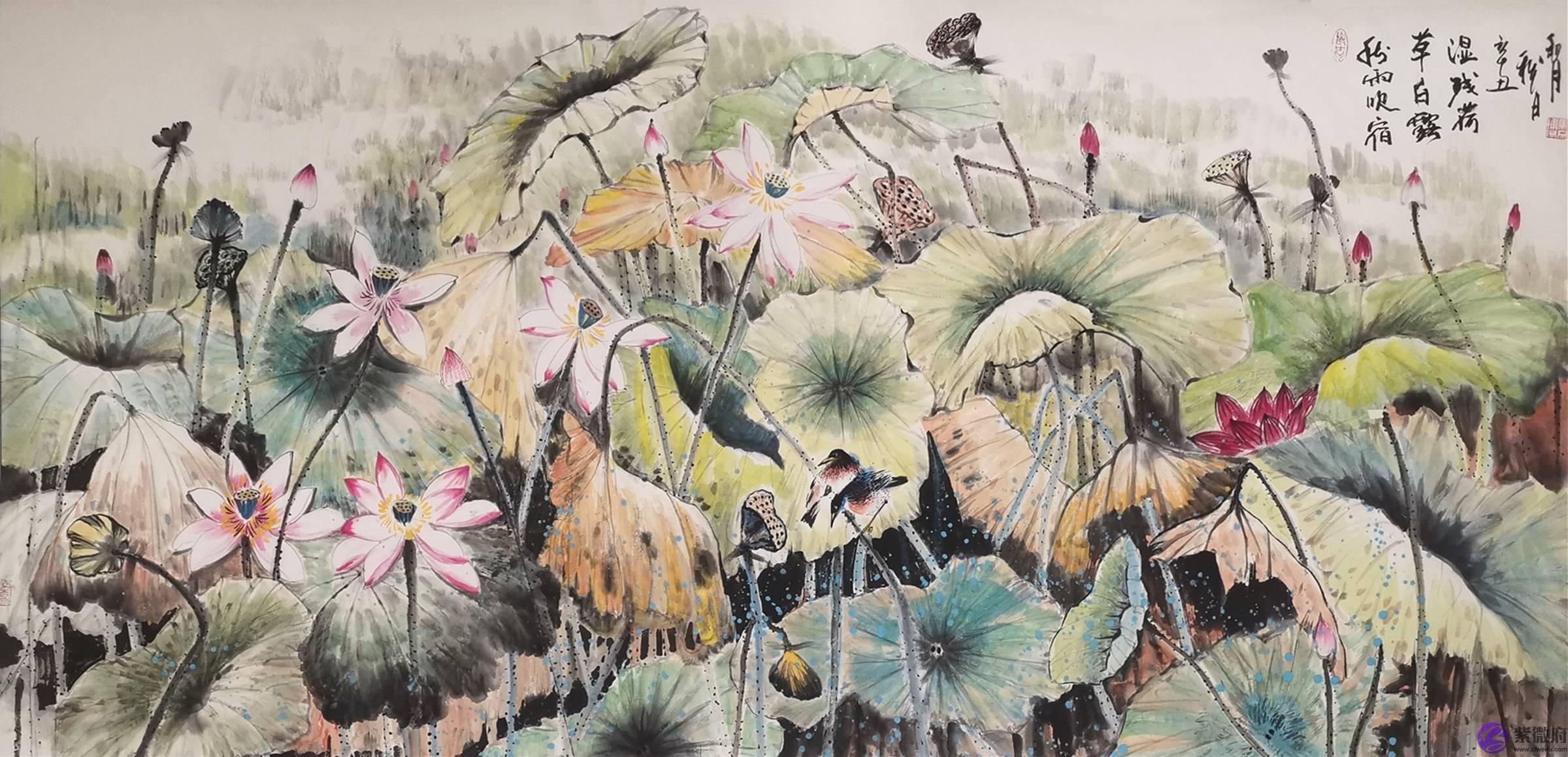 德正传风骨，荷影映清廉——西海岸书画名家莲花展