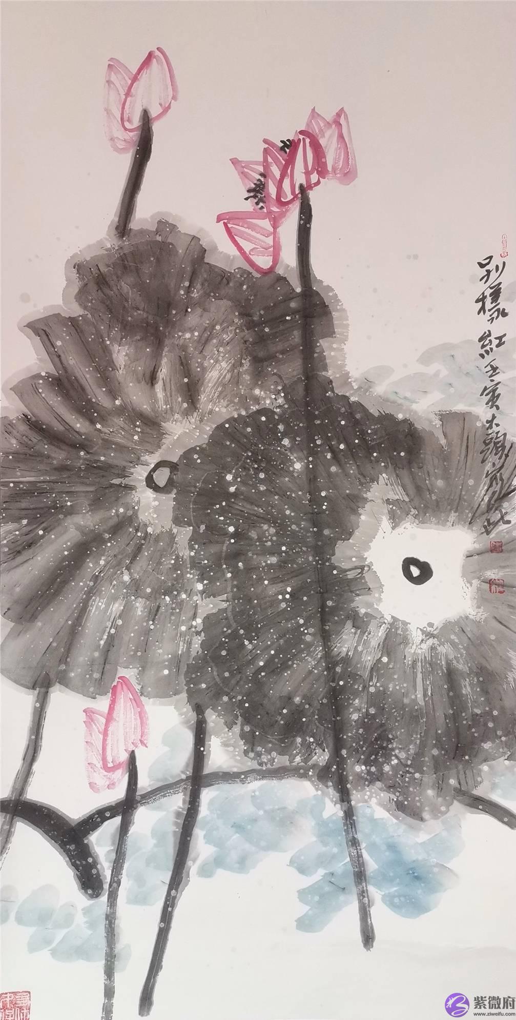 德正传风骨，荷影映清廉——西海岸书画名家莲花展