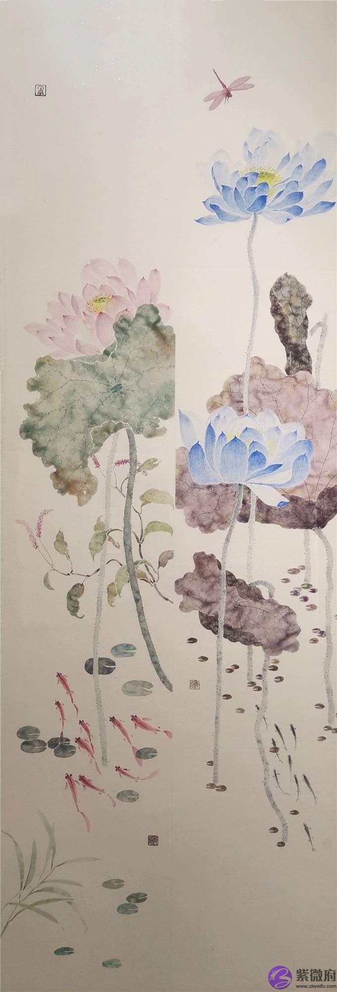 德正传风骨，荷影映清廉——西海岸书画名家莲花展