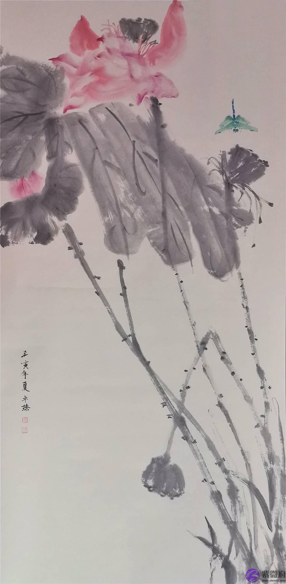 德正传风骨，荷影映清廉——西海岸书画名家莲花展