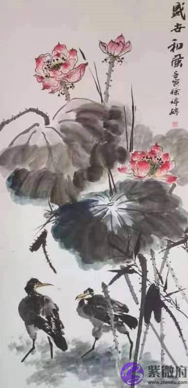 德正传风骨，荷影映清廉——西海岸书画名家莲花展