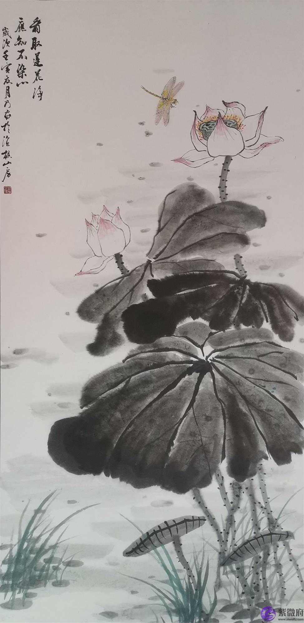 德正传风骨，荷影映清廉——西海岸书画名家莲花展