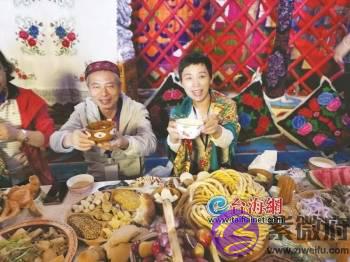 民俗风情写传奇 特色电商添活力！两岸记者打卡特克斯、昭苏民俗村街