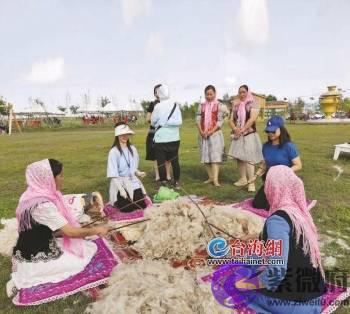 民俗风情写传奇 特色电商添活力！两岸记者打卡特克斯、昭苏民俗村街