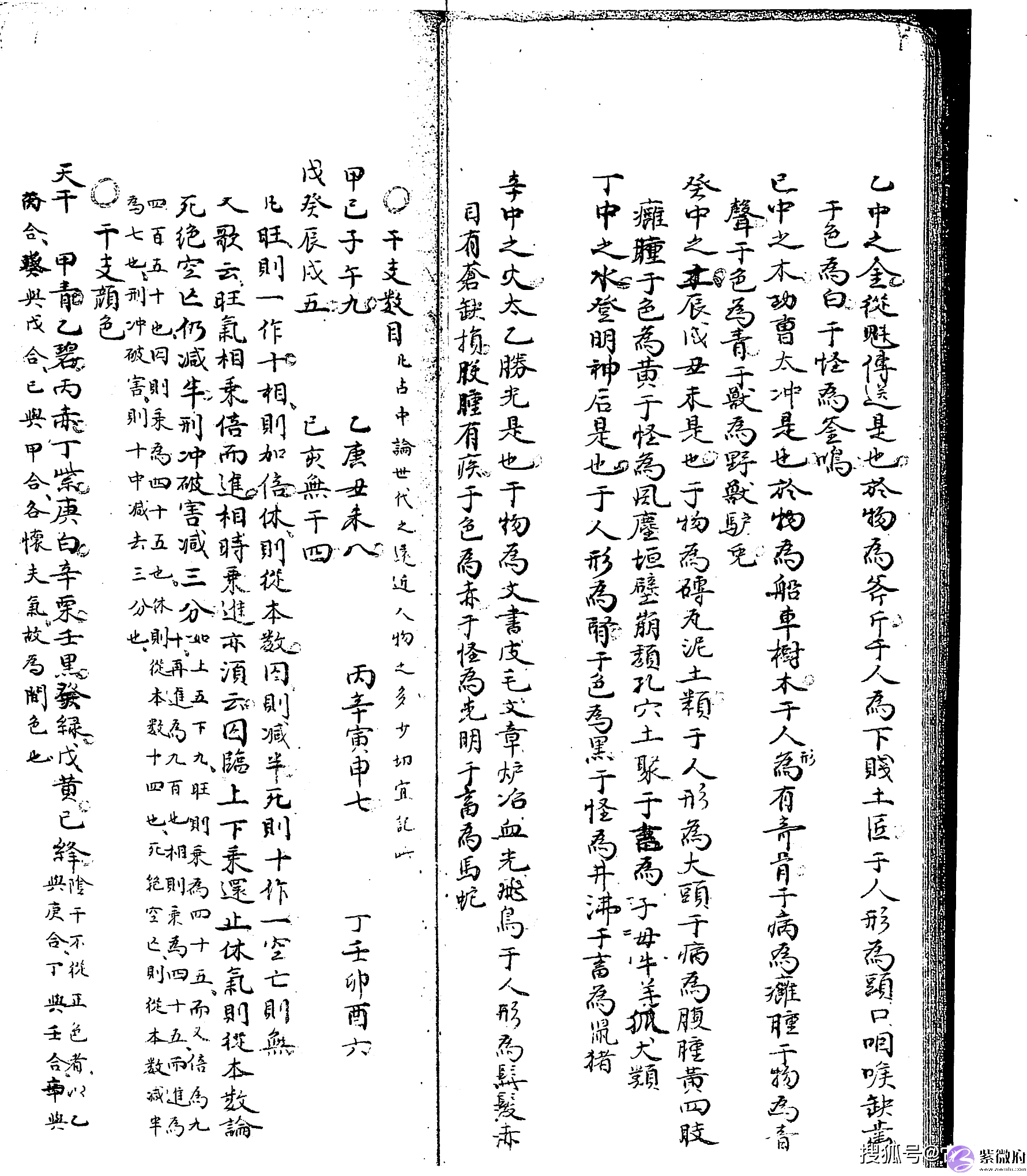 清手抄本六壬古籍《大六壬彙集壬课宫商角羽 》